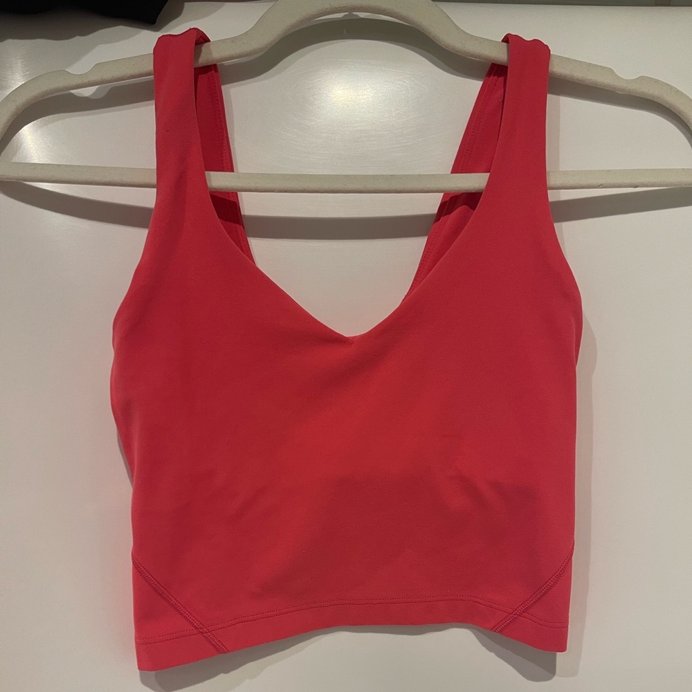 Lululemon Athletica Pink Tank Top